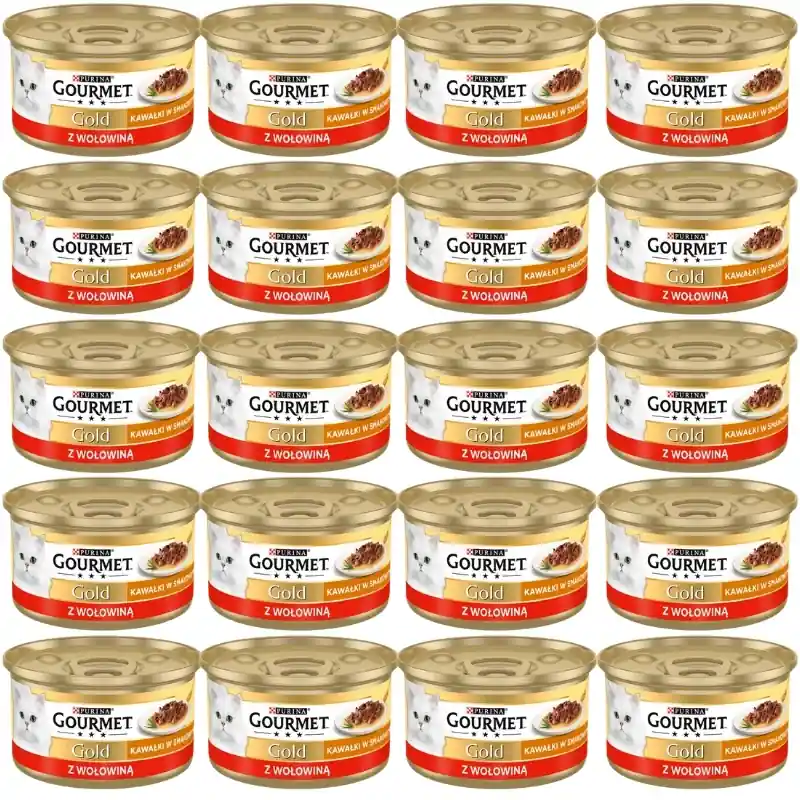 Alacsony ár Purina Gourmet Gold Sauce Delight marhahússal 72x85g