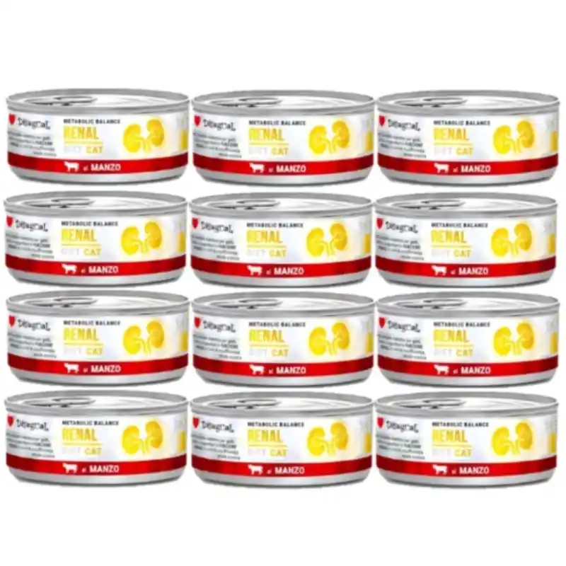 Disugual Nedves macskaeledel Veterinary RENAL Marha (felnőtt) 12x85 g Akciós ár