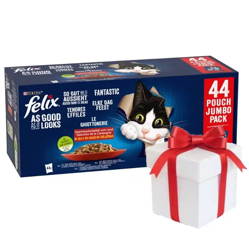 Felix Fantastic MIX ízek zselében 44x85g Népszerű