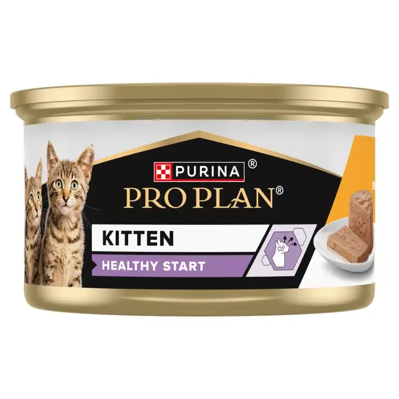 PRO PLAN Kitten Mousse csirkével Nedves eledel kiscicáknak 85g Kedvezmény