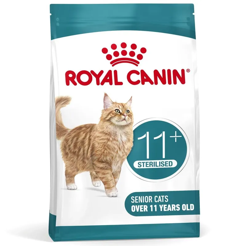 ROYAL CANIN Ageing Sterilised 11+ 2kg száraz macskaeledel érett, 11 év feletti macskáknak, sterilizálva Outlet