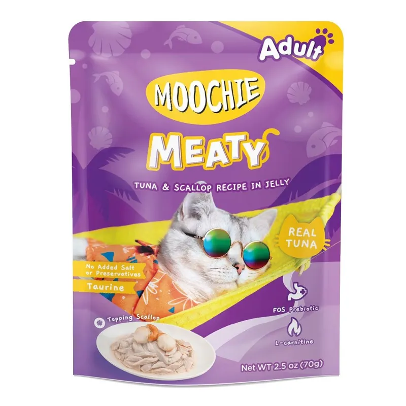 Rendeld meg most MOOCHIE Tonhal és fésűkagyló zselében 70 g