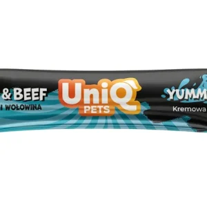 UNIQ PETS PURRCREAM finom mártás macskáknak tőkehallal és marhahússal 15g Legjobb ár