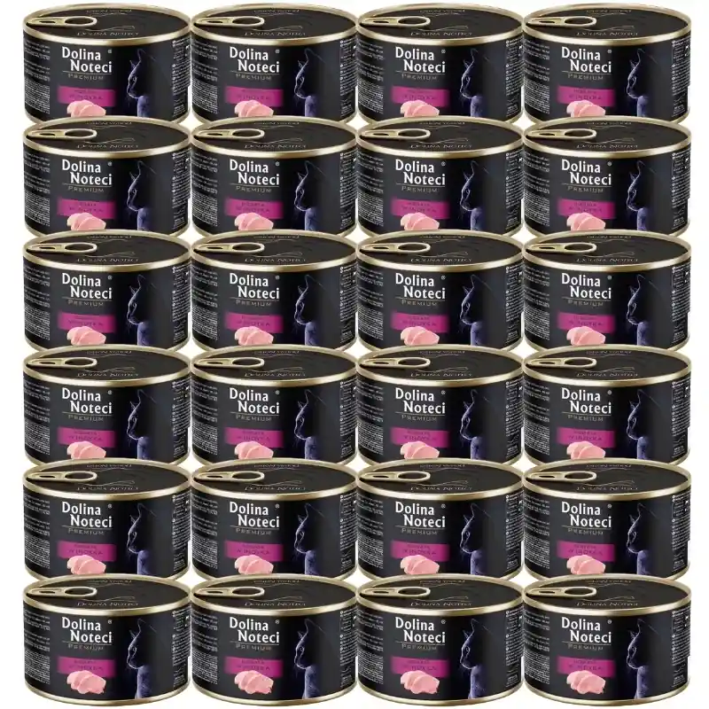 Dolina Noteci Premium macskáknak pulykában gazdag 24x185g Biztonságos fizetés