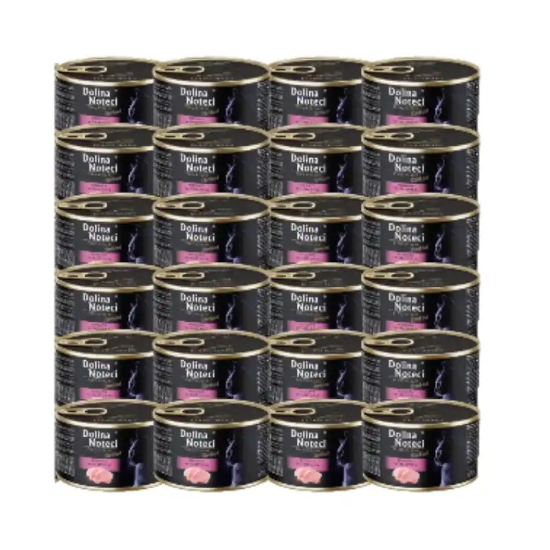 DOLINA NOTECI Prémium Sterilizált macskáknak pulykában gazdag 24x185g Szezonális akció