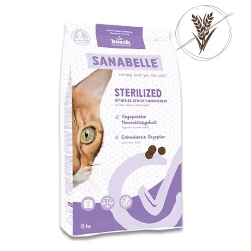 BOSCH Sanabelle Sterilised 8 kg Akció