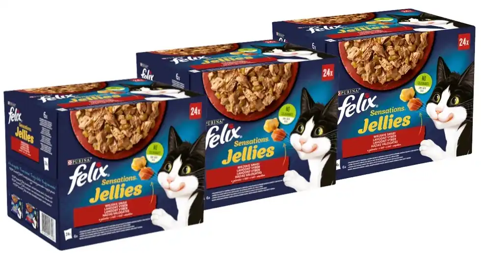 Felix Sensations zselék Vidéki ízek zselében 72x85g Expressz szállítás