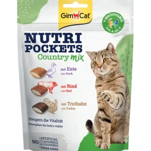 GIMCAT NUTRI POCKETS Country Mix 150 g Újdonság
