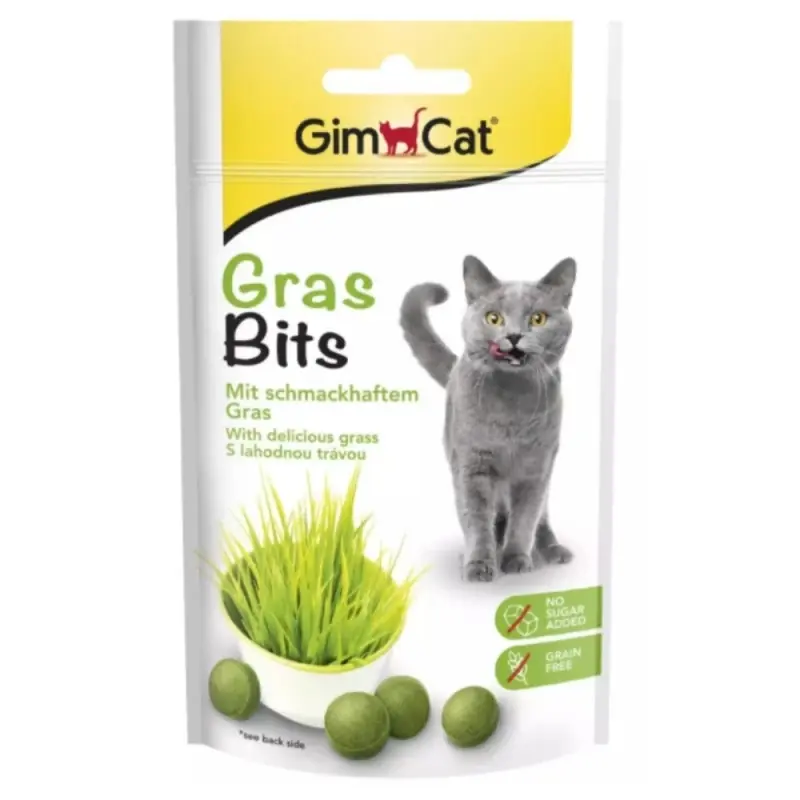 GIMCAT GrasBits Grass Snack 40g Szuper ajánlat