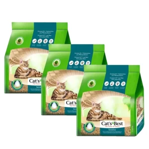 JRS Cats Best Sensitive (Green Power) macskalaom 3x(8L/2,9kg) Vásárlói kedvenc