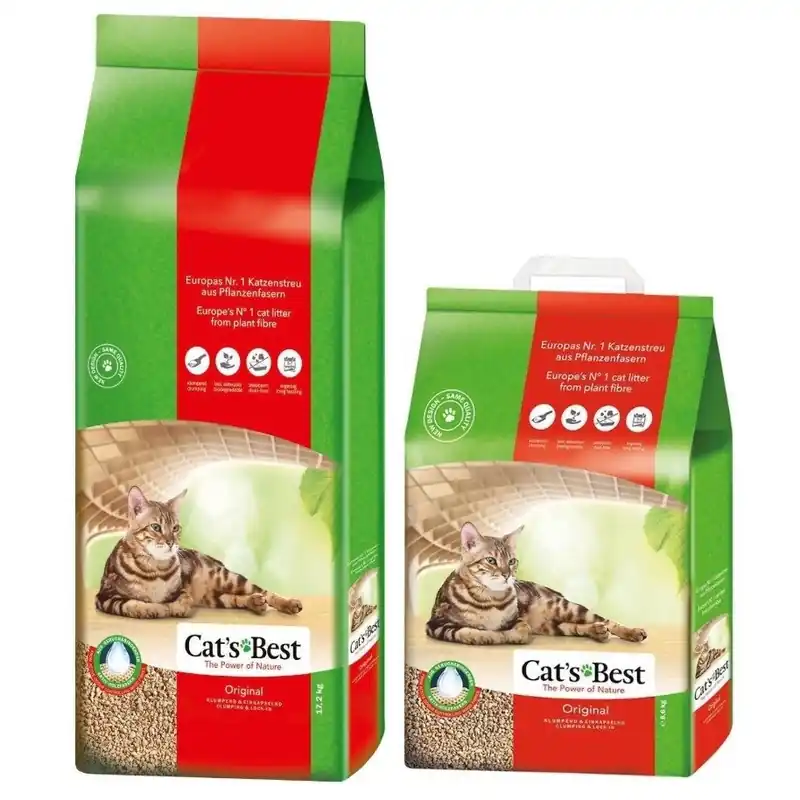 Biztonságos fizetés Rettenmaier Polska JRS Cats Best Original 40l/17.2kg + Rettenmaier Polska JRS Cats Best Original 20l/8.6kg