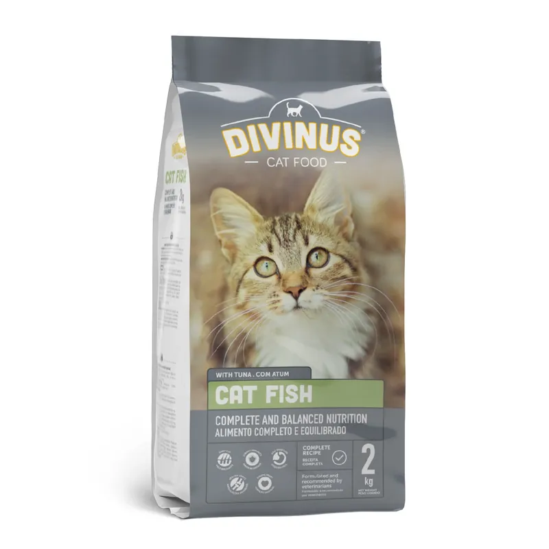 Gyors szállítás Divinus Cat Fish felnőtt macskáknak 2kg