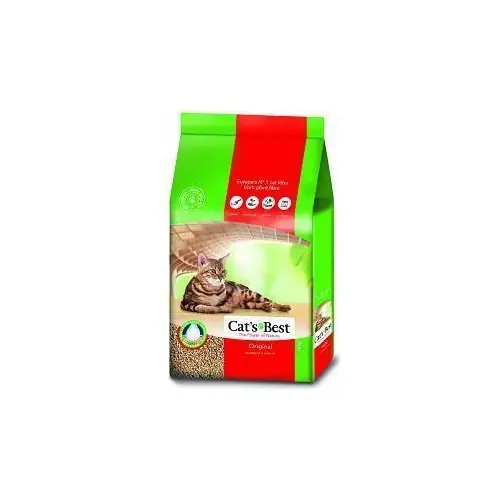 JRS Cats Best Eko Plus - Aggregált fa alom 40l (30l + 2x5l) Akciós ár