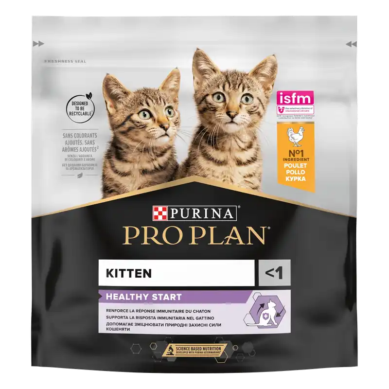 PRO PLAN Kitten Healthy Start Cicatáp csirkehúsban gazdag 400g Olcsó