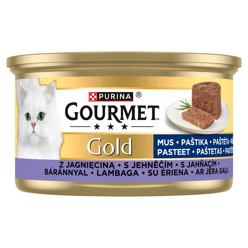Akció Purina Gourmet Gold hab bárányhús 85g
