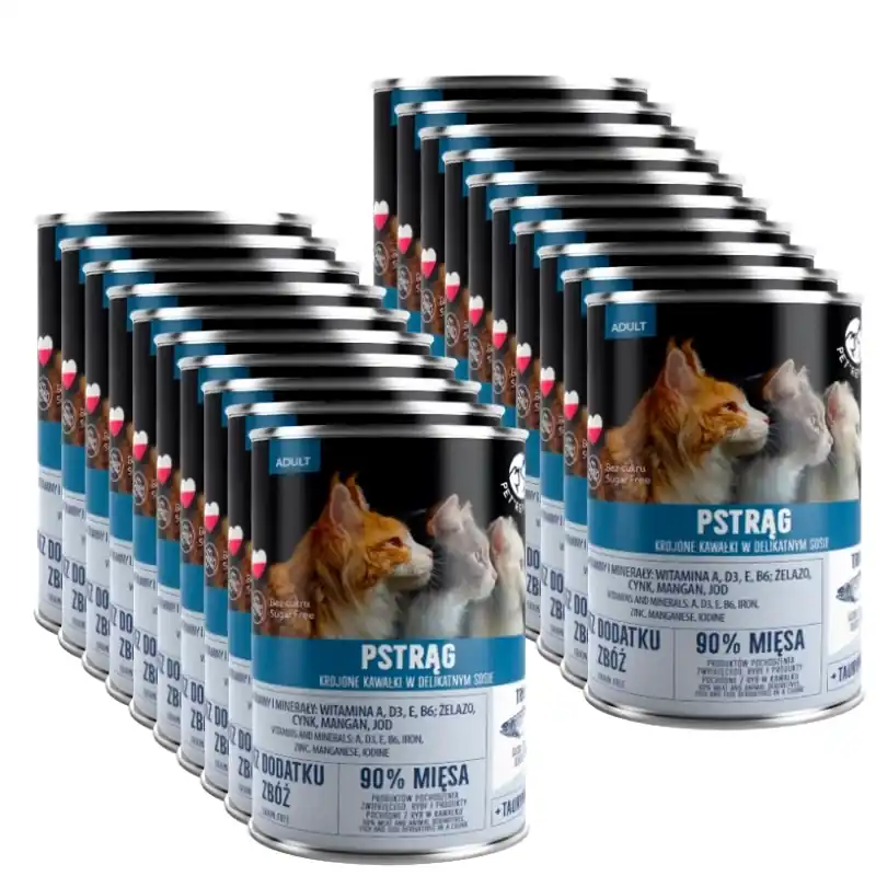 Ajánlat PetRepublic darabok szószban pisztránggal 20x400g macskáknak