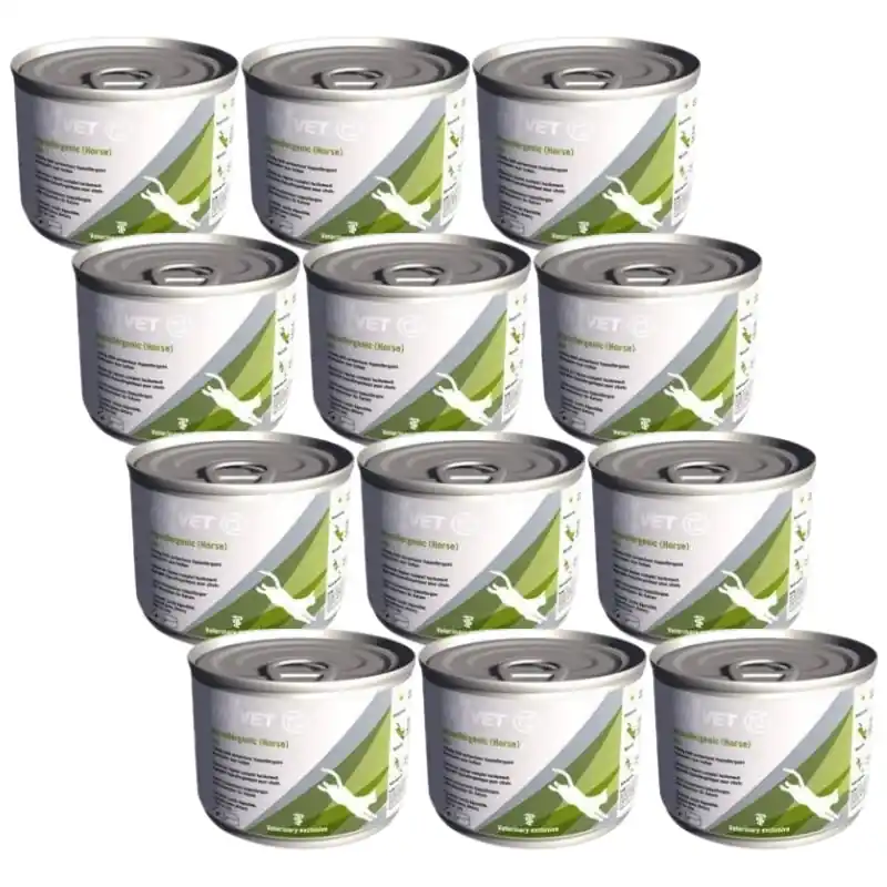 Akció TROVET HRD hipoallergén ló macskáknak 12x200g