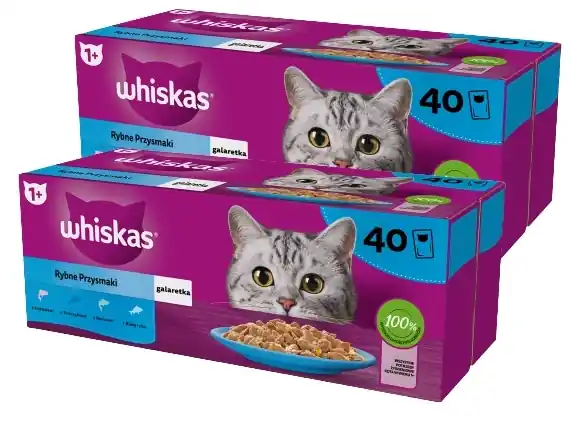 Exkluzív ajánlat WHISKAS Adult tasak 80 x 85 g Fishy Treats