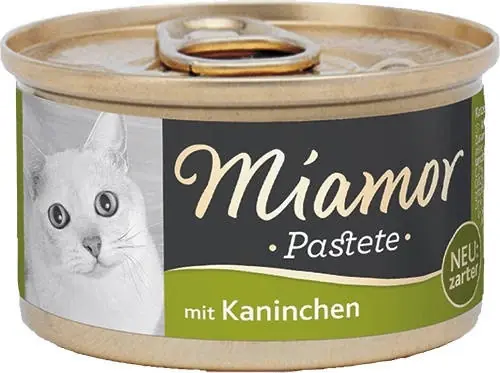 Miamor Pastete nyúl 6x85g-os konzervdobozban Expressz kézbesítés