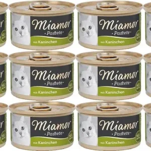 Bestseller Miamor Pastete nyúl 12x85g-os konzervdobozban