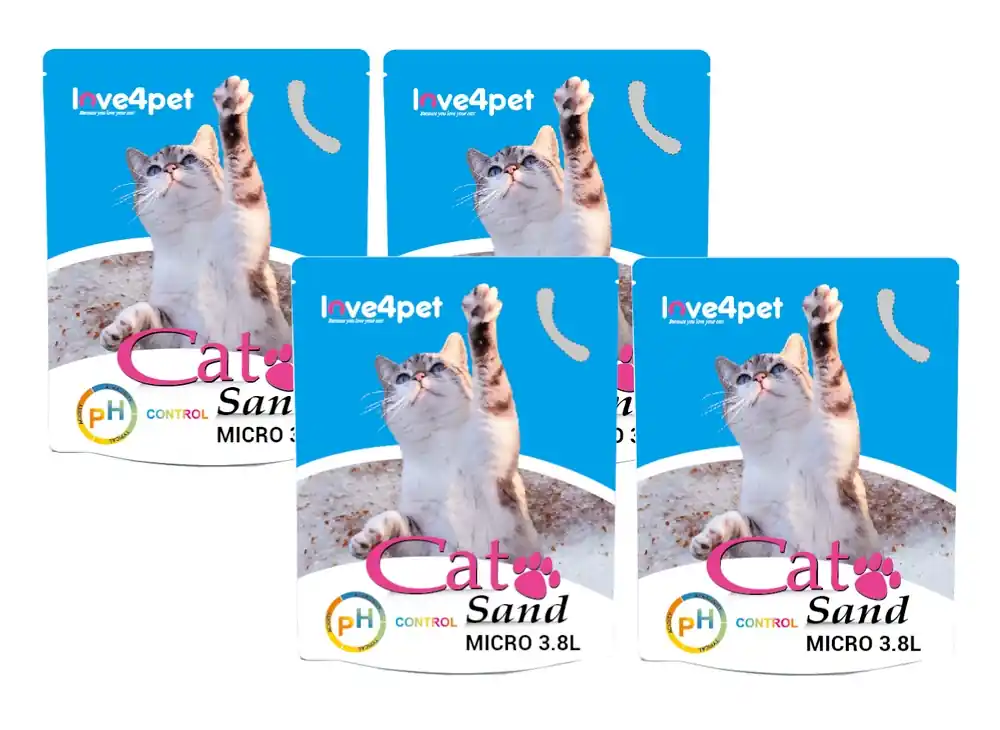 Szilikon macskaalom Cat Sand Micro - PH Control 4x3.8l Csak ma