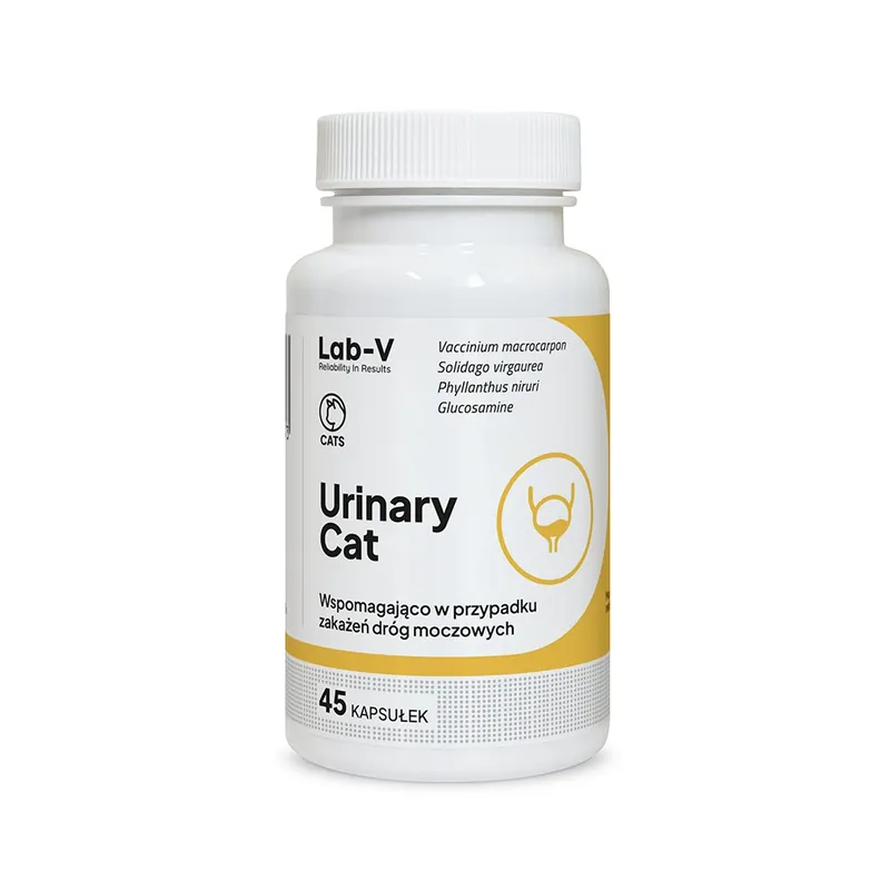Alacsony ár Lab-v Urinary Cat - Húgyúti támogatás macskáknak 45 kapszula