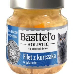 Basttet‘o Holisztikus csirkefilé galettában macskáknak 130g Vedd meg most