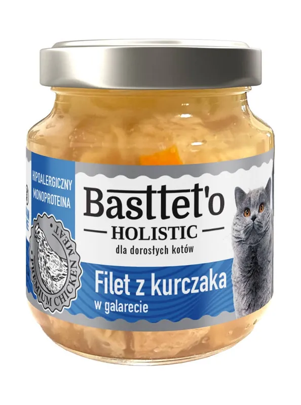 Basttet‘o Holisztikus csirkefilé galettában macskáknak 130g Vedd meg most