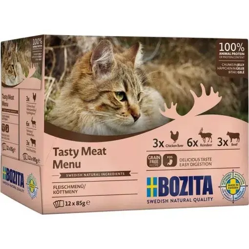BOZITA Multibox Húsos zselés darabok (12x85g) Legjobb ár