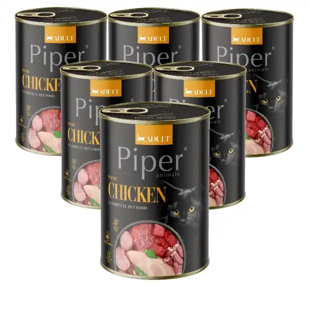 DOLINA NOTECI Piper macskáknak csirkével 6x400g Biztonságos vásárlás