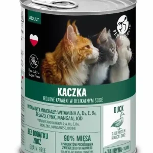 Ajánlat PetRepublic darabok mártásban kacsával 400g macskáknak