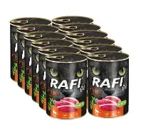 RAFI Cat Adult kacsával 12x400g Szuper ajánlat
