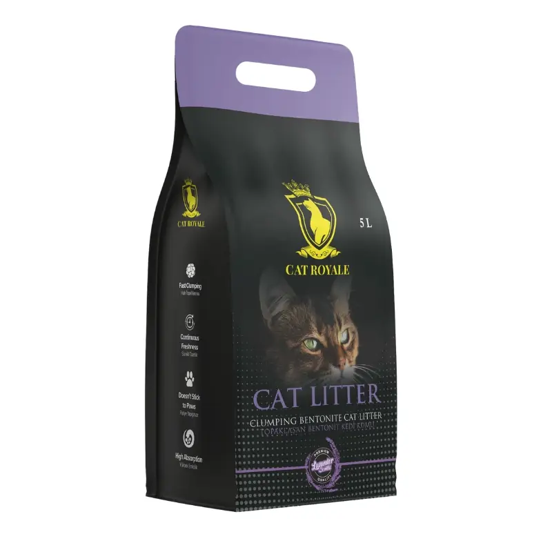 Exkluzív ajánlat Cat Royale levendulás bentonit alom 5l