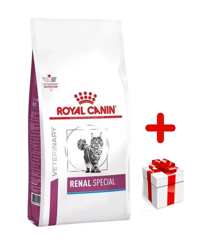 ROYAL CANIN Renal Special 4kg + MEGLEPETÉS A MACSKÁNAK Alacsony ár