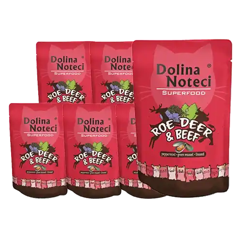 Dolina Noteci Superfood Roe & Beef 10x85g Vásárlói kedvenc