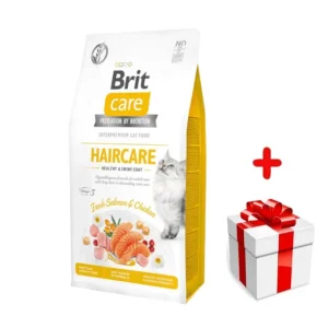 Végkiárusítás Brit Care Cat Grain-Free Haircare Healthy & Shiny Coat 7kg + MEGLEPETÉS A MACSKÁNAK