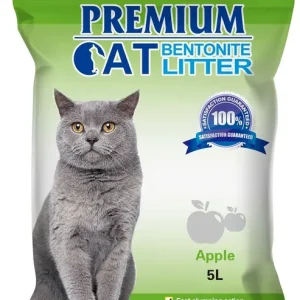 Prémium Cat Clumping Bentonite alom - Alma macskáknak 5L Azonnali szállítás