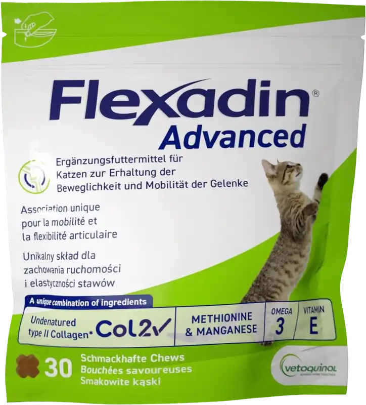 VETOQUINOL Flexadin Advanced Cat 30 kapszula Szuper akció