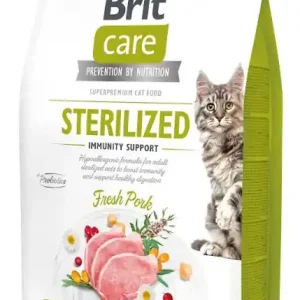 Vedd meg most BRIT Care Cat Gabonamentes, ivartalanított macskáknak, immunrendszer támogatására 400 g