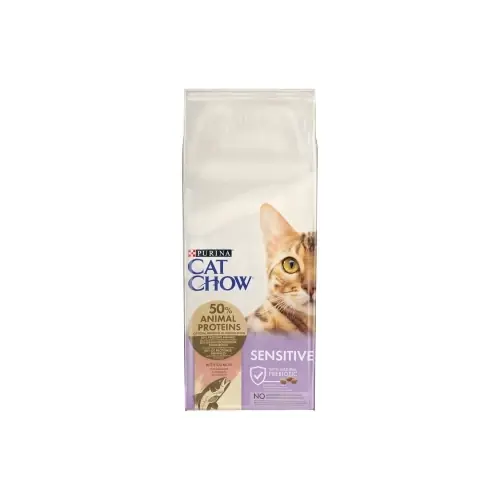 Purina Cat Chow Special Care Sensitive 15kg + MEGLEPETÉS A MACSKÁNAK Újdonság
