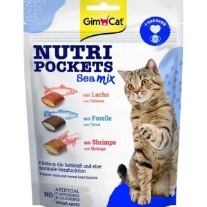 Biztonságos fizetés GIMCAT NUTRI POCKETS Sea Mix Taurine 150 g