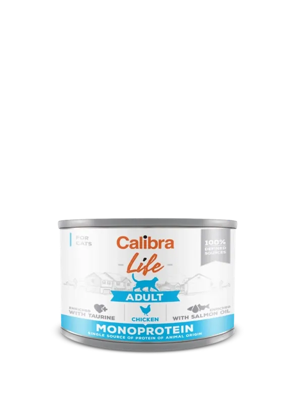 CALIBRA Cat Adult Life Csirke 200 g Árcsökkenés