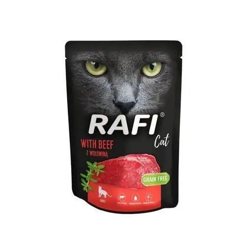 Árcsökkenés Dolina Noteci Rafi Cat Adult marhahússal 300 g