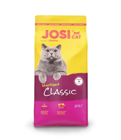 Korlátozott ajánlat Josera Classic Sterilised JosiCat 10 kg