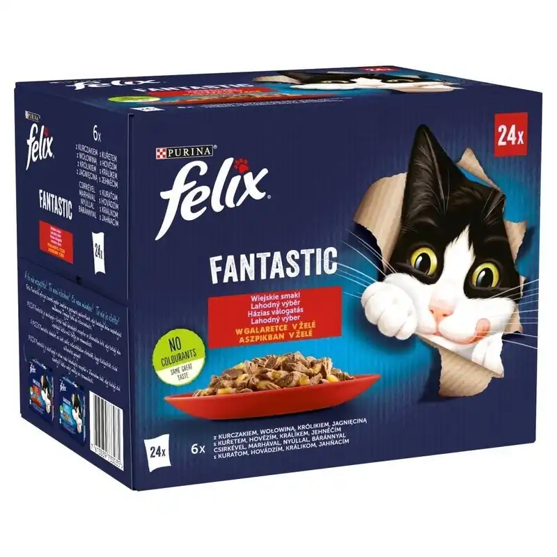 Felix Fantasztikus vidéki ízek zselében 24x85g Újdonság