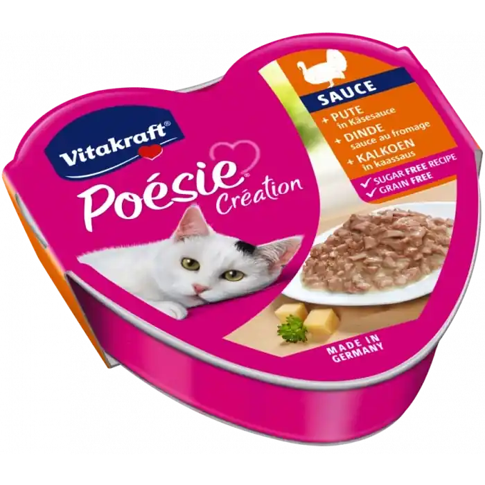 Vitakraft Poesie macskaeledel pulykahús sajttal 85 g Vedd meg online
