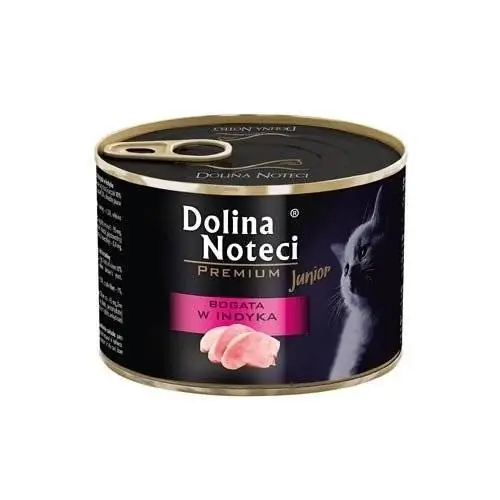 Dolina Noteci Premium Junior pulykában gazdag macskáknak 185g Biztonságos vásárlás