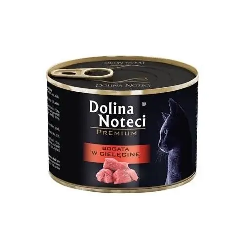 Kedvezmény Dolina Noteci Prémium Macskaeledel Borjúhúsban gazdag 185g