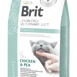 Kihagyhatatlan ajánlat veterinary Brit Grain Free Veterinary Diet Cat Struvite Csirke borsóval 2kg