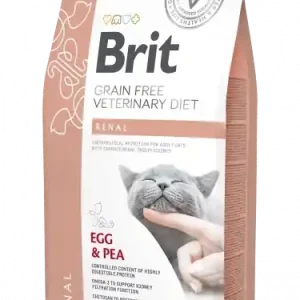 Brit gf állatorvosi diétás macskaeledel vesebetegségben szenvedőknek 5 kg Újdonság